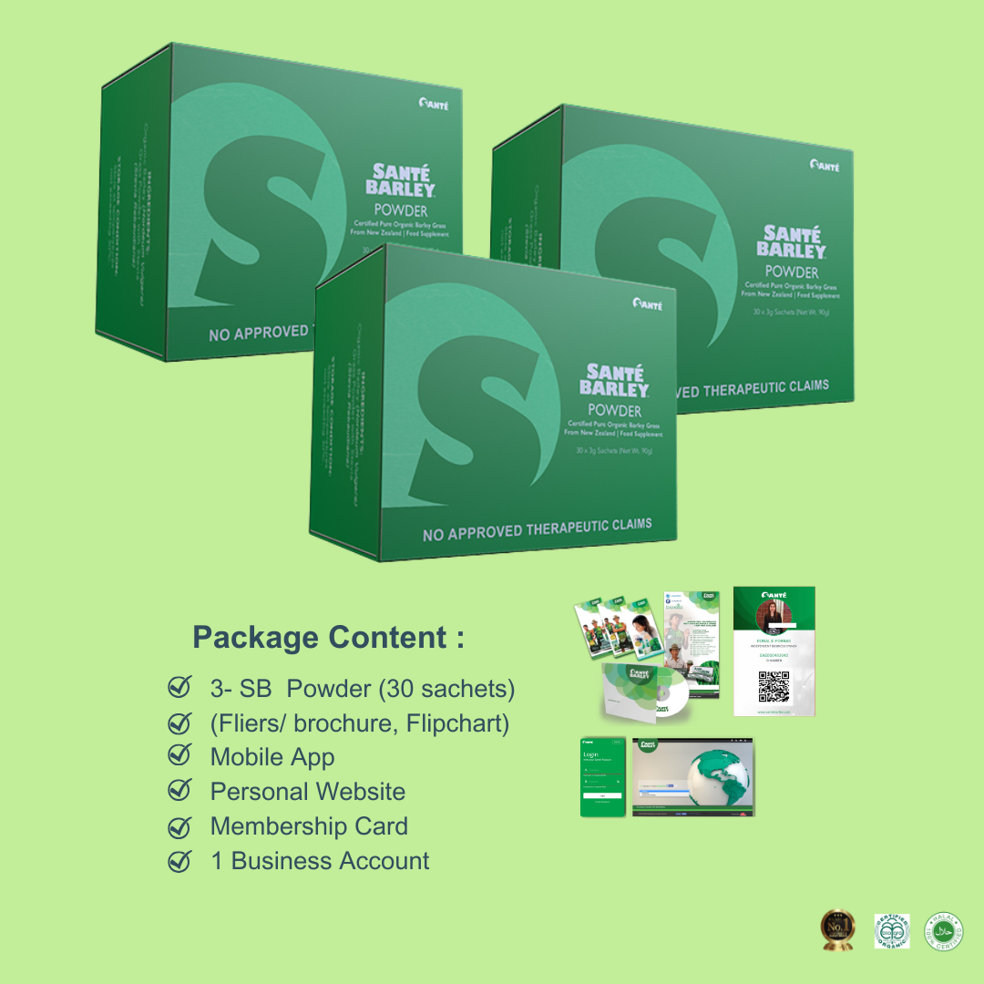 Sante Barley - Starter Package A