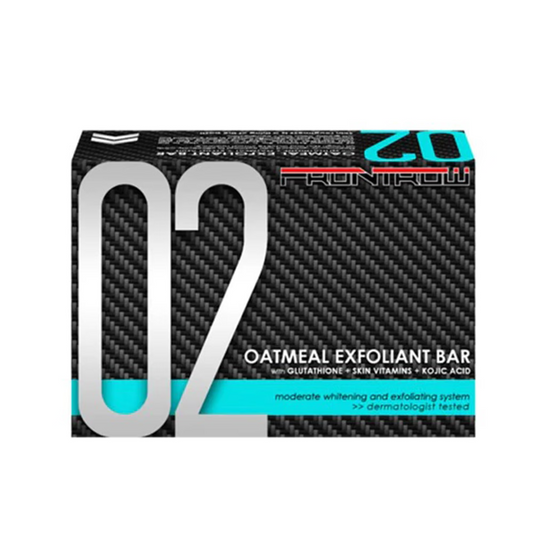 Frontrow Oatmeal Exfoliant Soap Bar 02 (with Glutathione + Skin Vitamins + Kojic Acid)