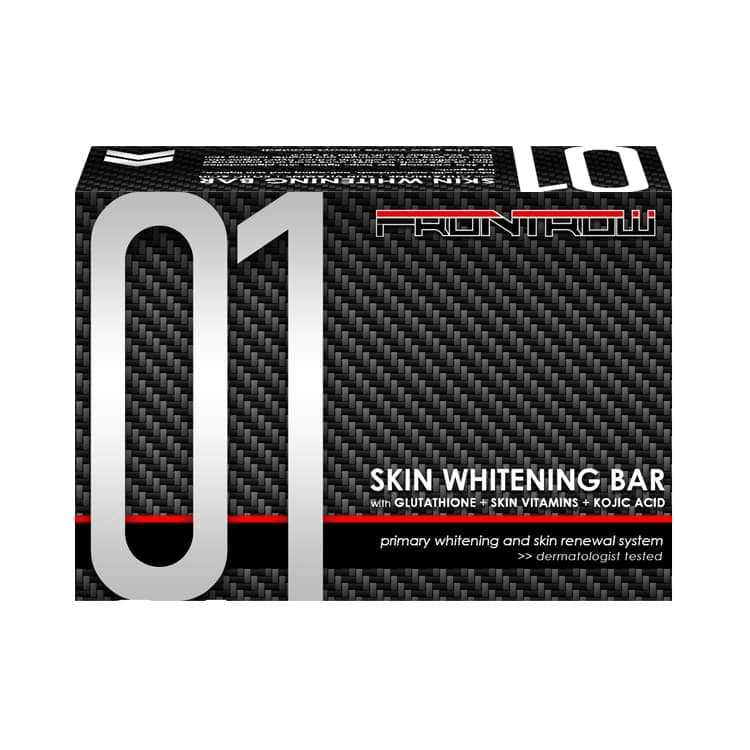 Frontrow Skin Whitening Soap Bar 01 (with Glutathione + Skin Vitamins + Kojic Acid)