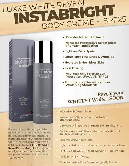 Instabright Body Creme - Spf 25